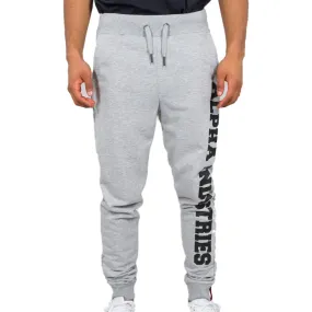 Alpha Industries Herren Jogginghose Big Letters grey heather