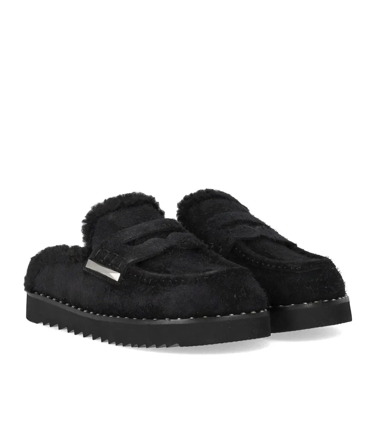   Ash  ASH GENDA SCHWARZES CLOG schwarz  Hausschuh 
