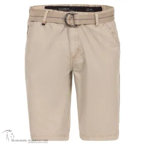 CASAMODA Herren Chino-Bermuda-Shorts 1/2 Regular-Fit Beige - Business