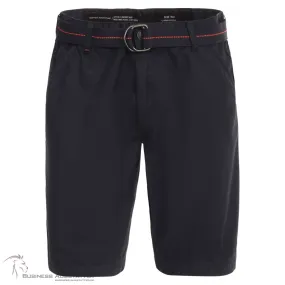 CASAMODA Herren Chino-Bermuda-Shorts 1/2 Regular Fit Marine - Busines