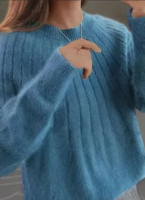 Heidi-Mode | Pullover Moelleux Aus Strick Für Frauen