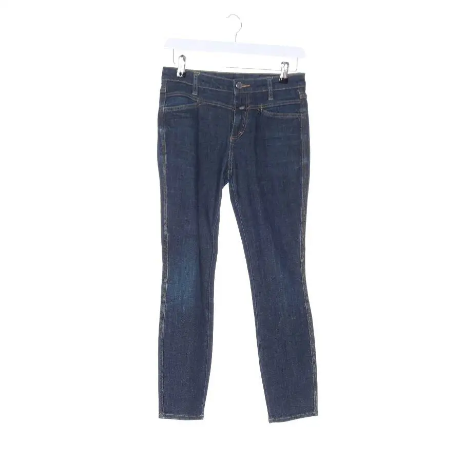Jeans Straight Fit W25 Blau