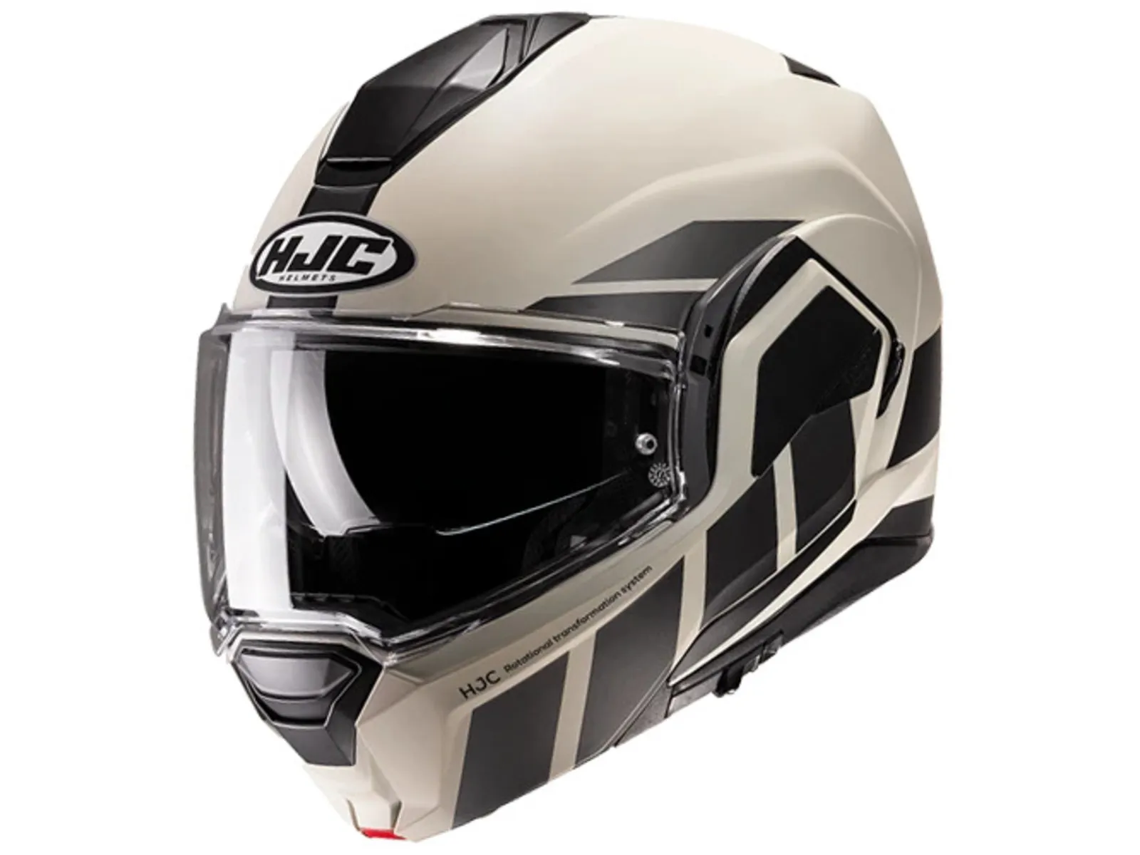 Motorradklapphelm i100 Beis MC9SF mit abnehmbaren Kinnteil Gr. L