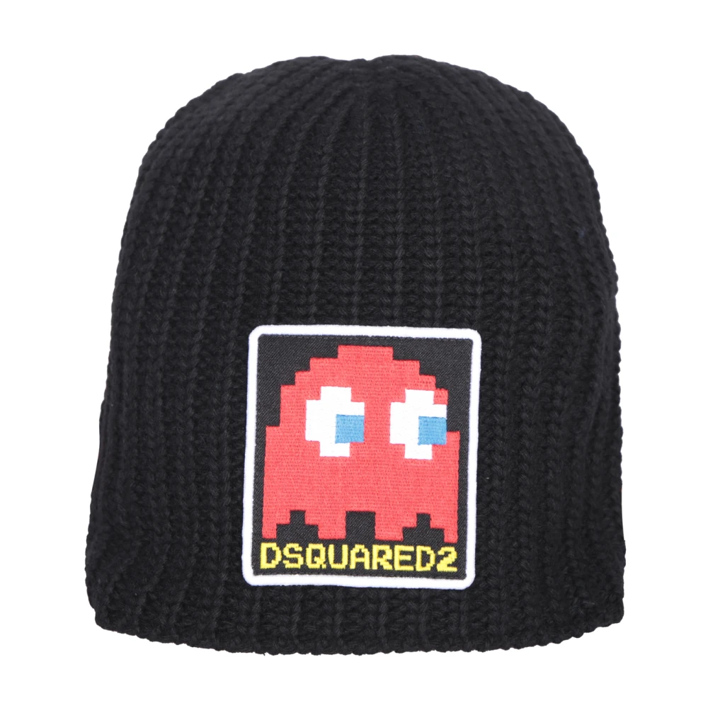Pac-Man Gestrickter Logo Patch Pullover