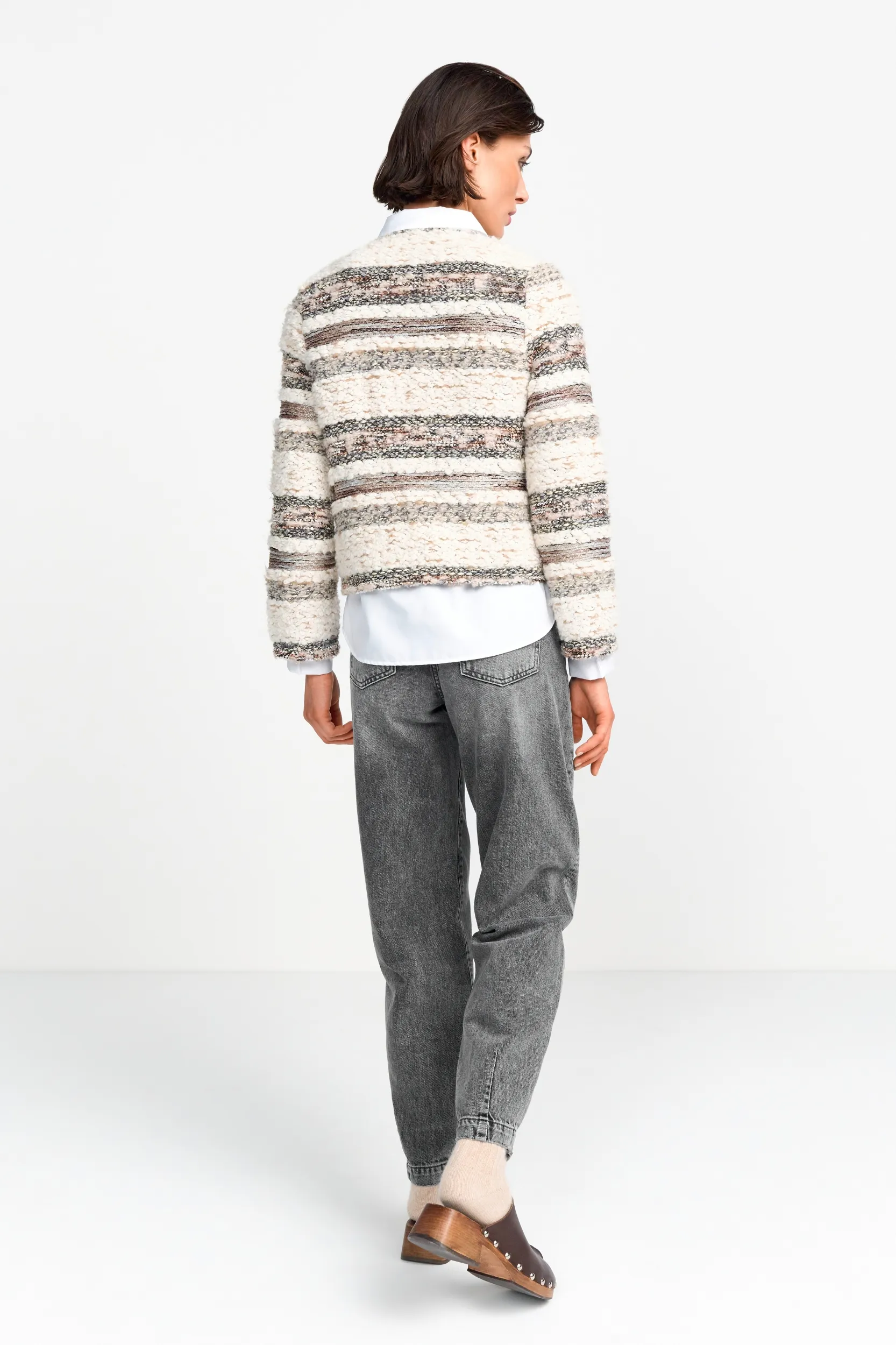 Rich & Royal Glam bouclé jacket