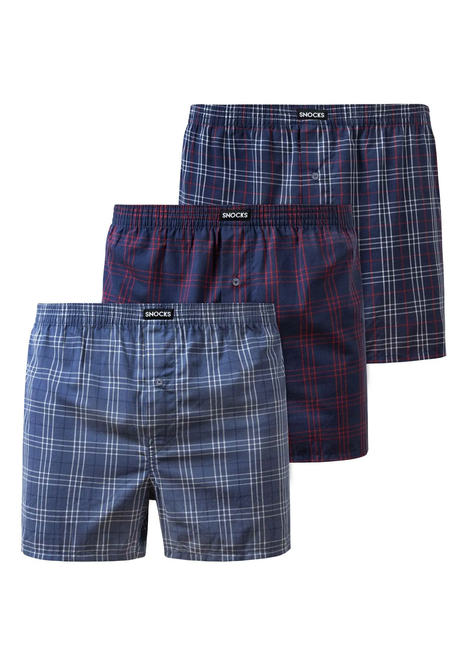 Snocks Unterhose Herren Karo im Online Shop von kaufen