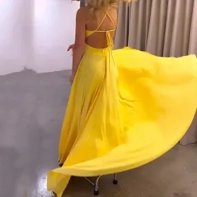 Split Maxi-Kleid