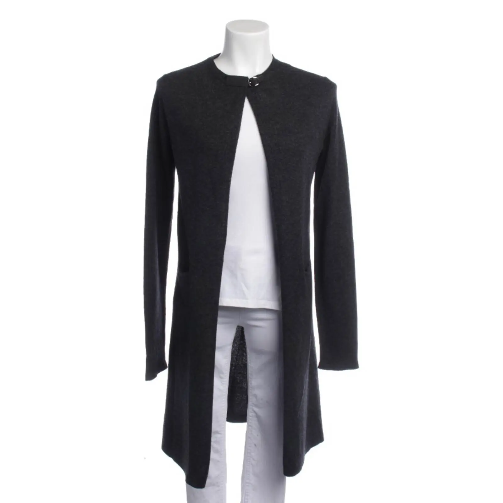 Strickjacke S Dunkelgrau