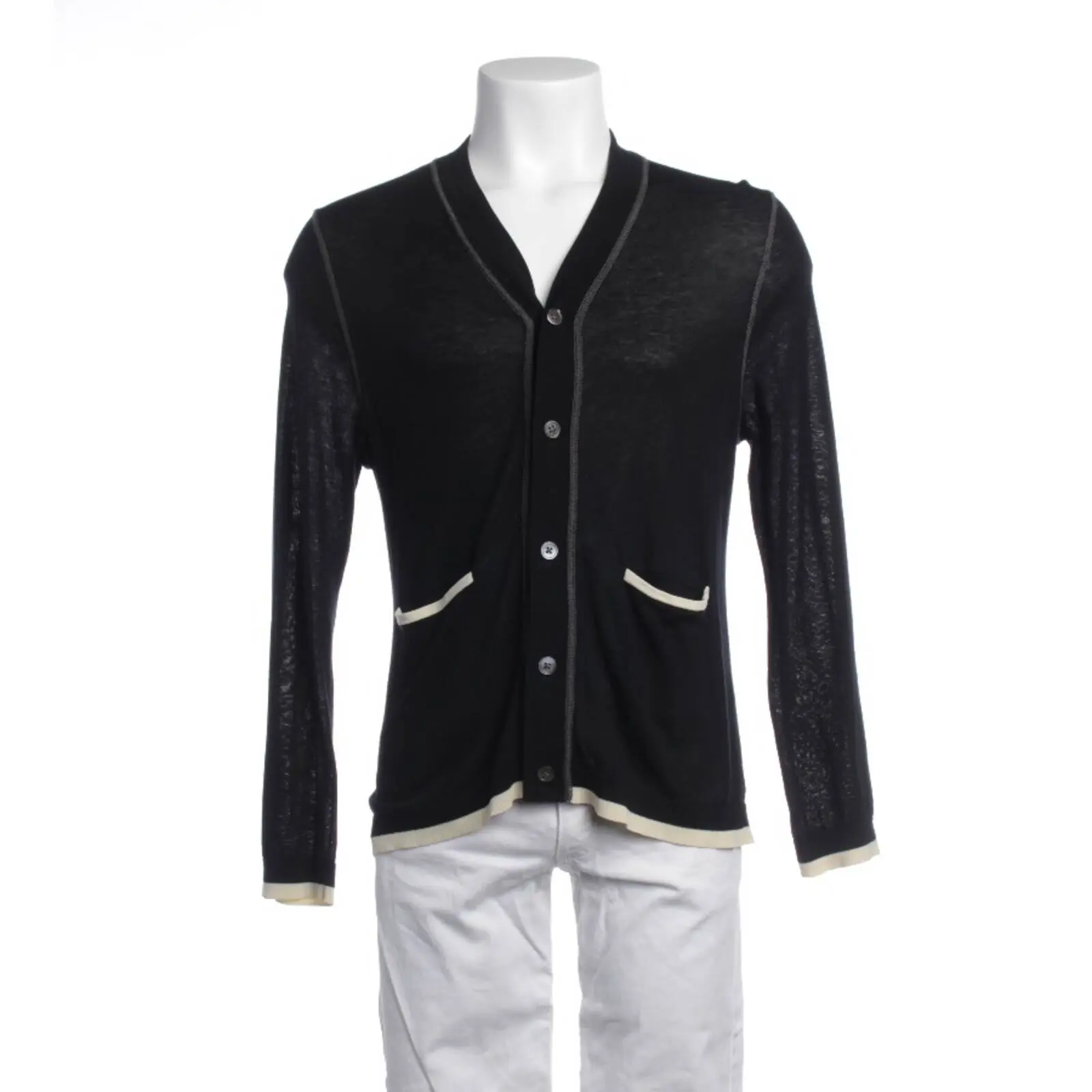 Strickjacke S Schwarz
